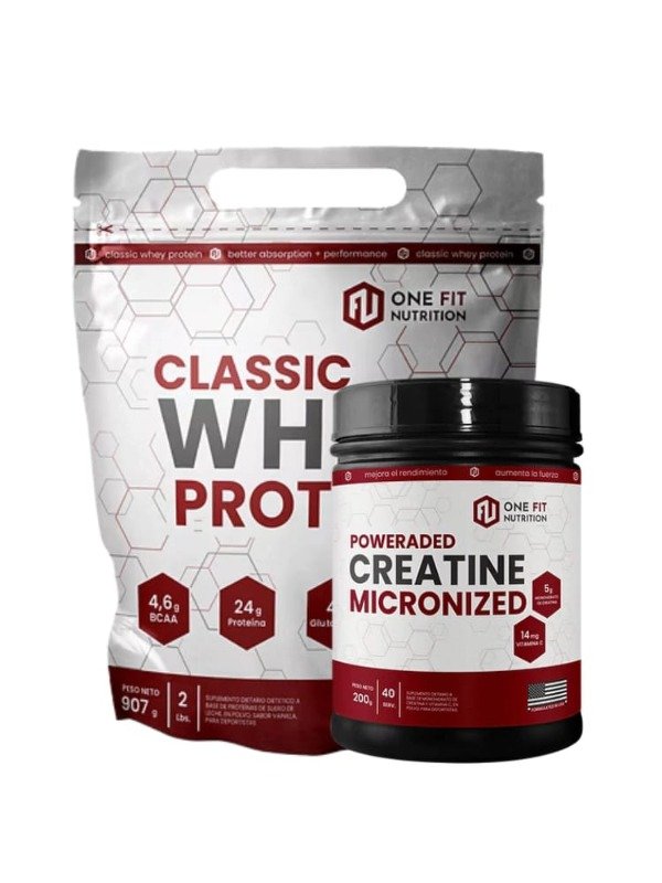 Producto - Combo One Fit Proteina + Creatina