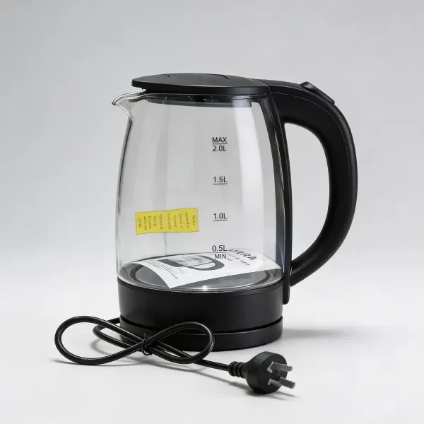 Producto - Pava Jarra Electrica Premium De Vidrio Con Led
