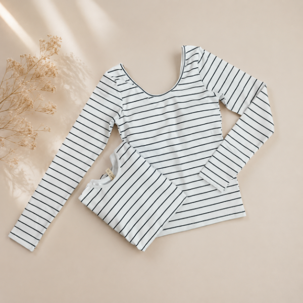 Producto - Remera M. Larga Push Up Rayada talle 1 - 3