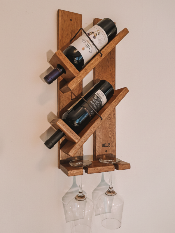 Producto - Vinero Bodega colgante con portacopas