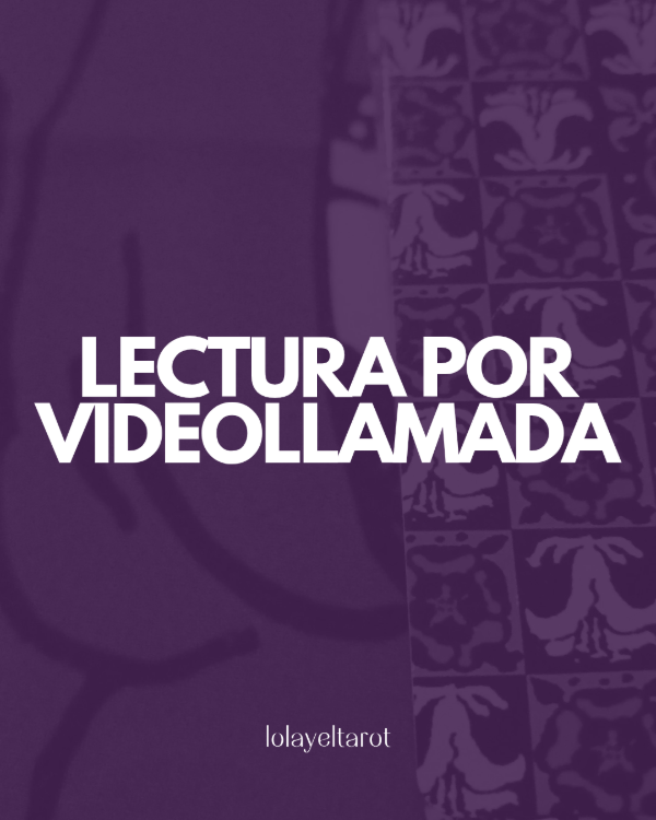 Producto - LECTURA POR VIDEOLLAMADA