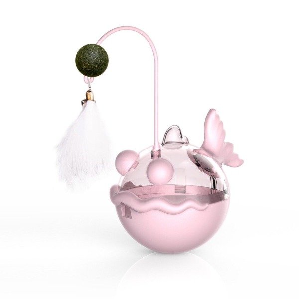 Producto - JUGUETE DISPENSADOR DE COMIDA CON HIERBA GATERA