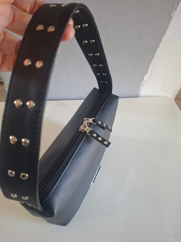 Producto - Mini Bag INA Black con remaches pqueños - 3