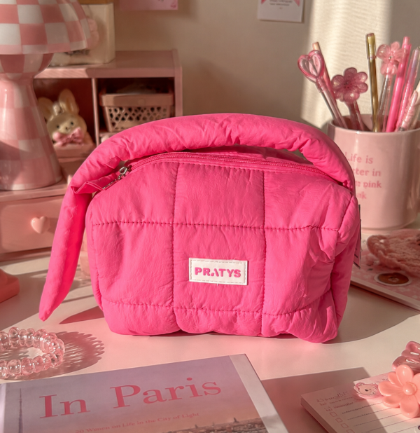 Producto - Cartuchera neceser Puffy Bubble Rosa