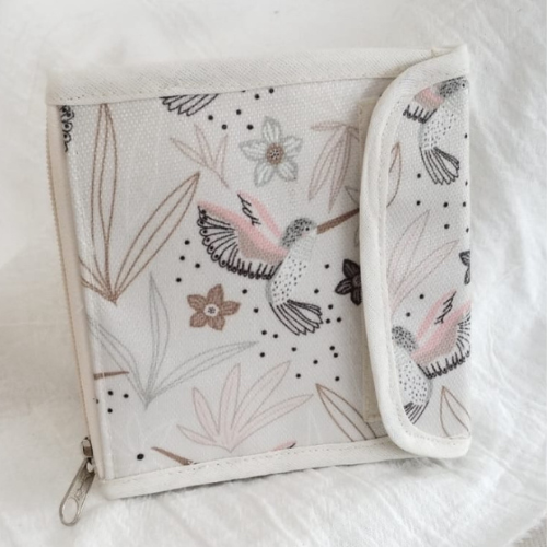 Producto - Billetera chica colibrí natural