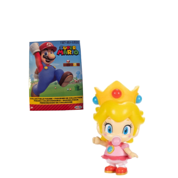 Producto - Super Mario World of Nintendo Mini Figura Baby Peach