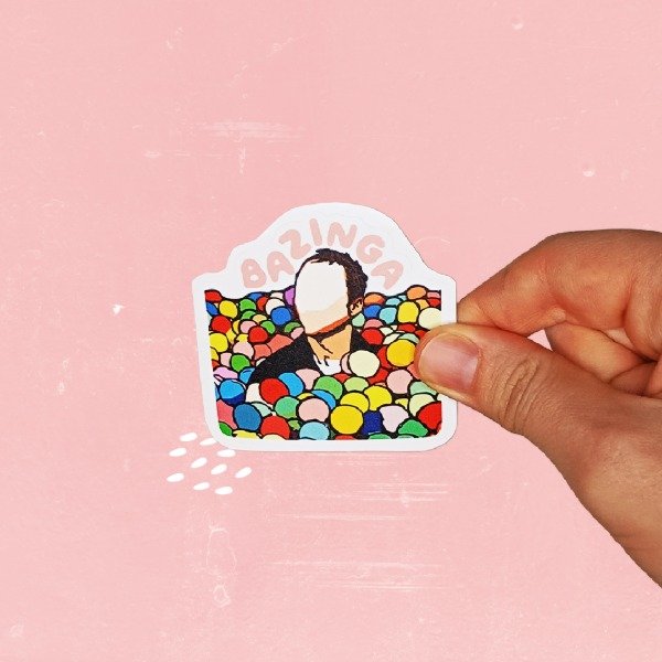 Producto - Sticker Bazinga