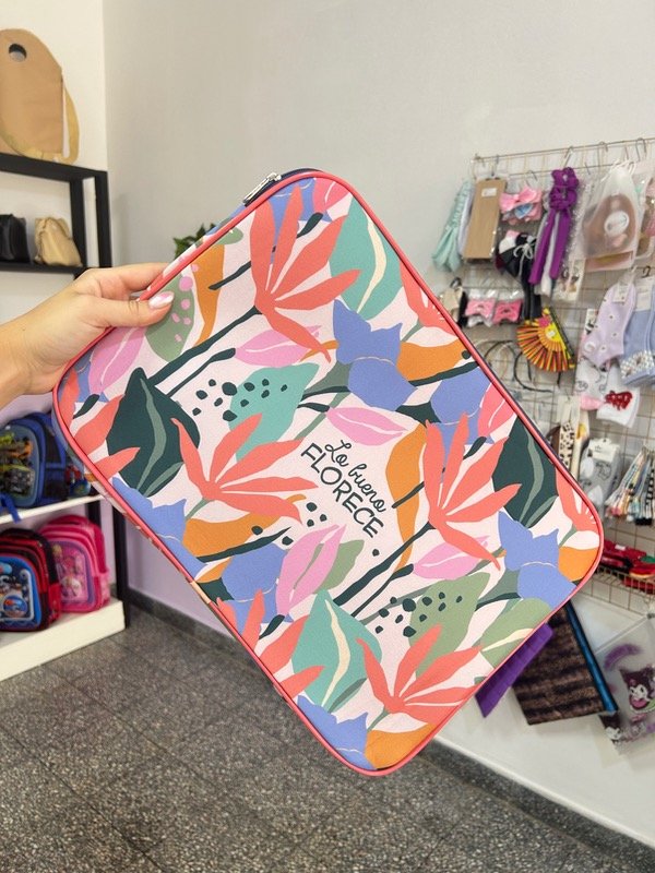 Producto - Porta notebook flores