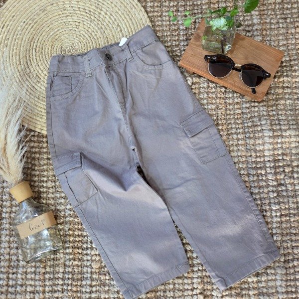 Producto - Cargo Gabardina Beige (JEA12)