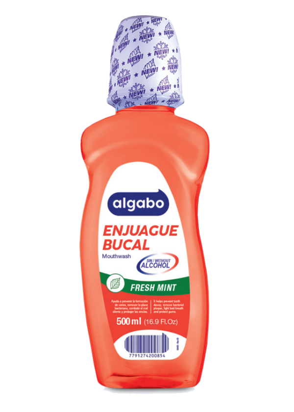 Producto - Algabo enj bucal s/alcohol 500