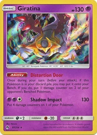 Producto - Giratina - 97/214 - Lost Thunder - Holo
