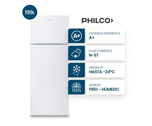 Producto - Heladera Philco cíclica blanca