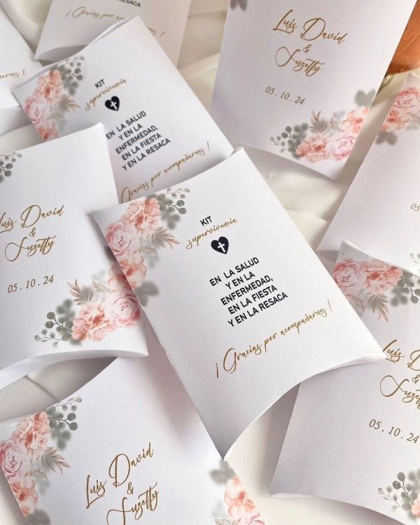 Producto - Almohadas antiresaca u otros x 10 und