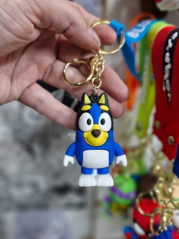 Producto - BLUEY - LLAVERO GOMA BLUEY