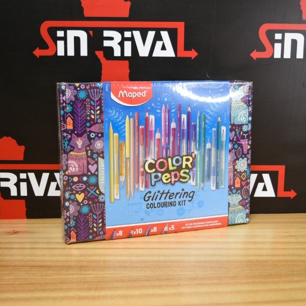 Producto - KIT COLOREAR PURPURINA CAJA CARTON 984722
