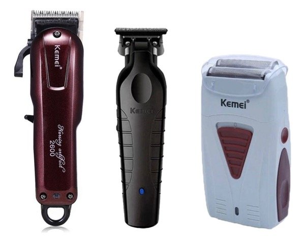 Producto - Combo 7: Kemei 2600 + 2299 + 3382