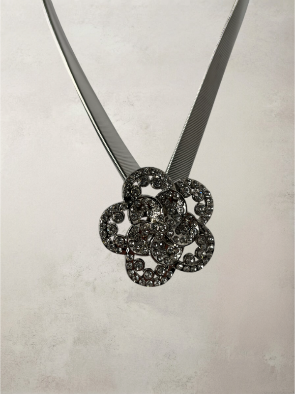 Producto - caderin elastizado flor con detalles - 3