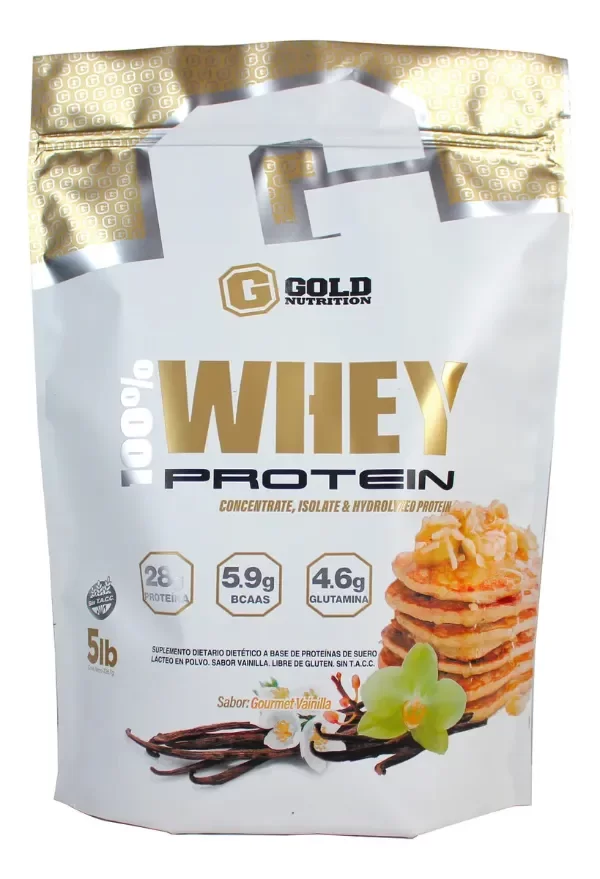 Producto - GOLD NUTRITION WHEY PROTEIN  5LBS - 1