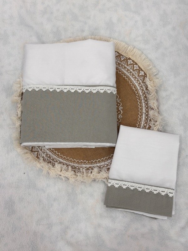 Producto - Sábanas puntilla GRIS FUNCIONAL