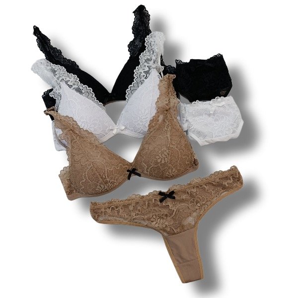 Producto - Conjunto Soft con Encaje - Trae cajita ART 819