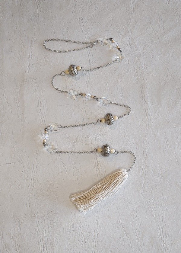 Producto - Colgante agio cristal niquel 489