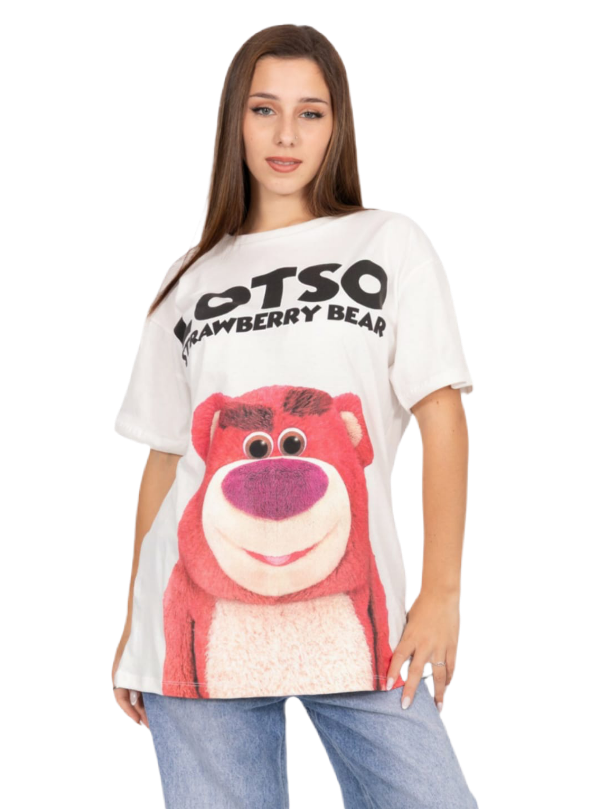 Producto - REMERA LOTSO NOT ALONE  BLANCA