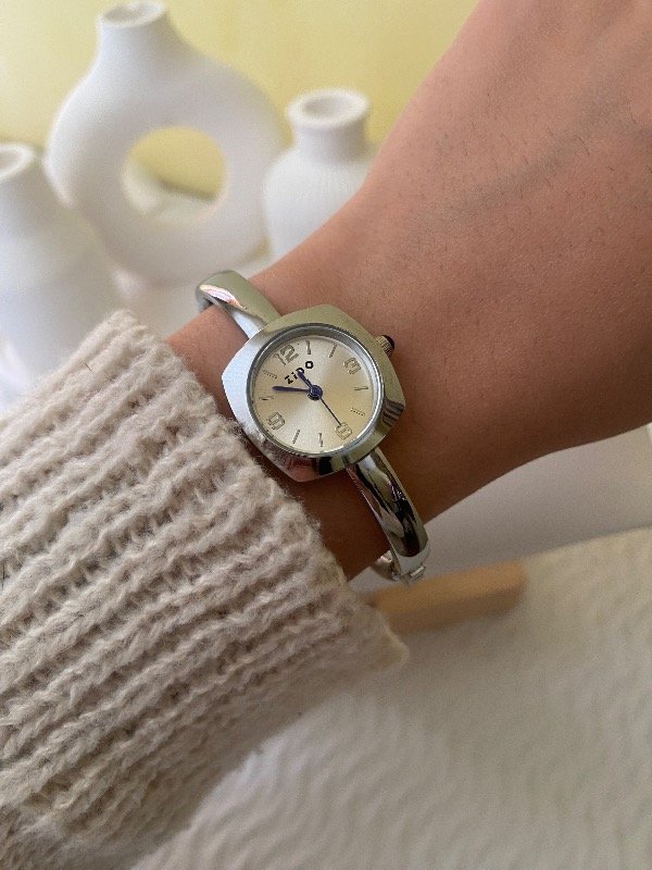 Producto - Reloj Vintage Esclava Frida Plateado