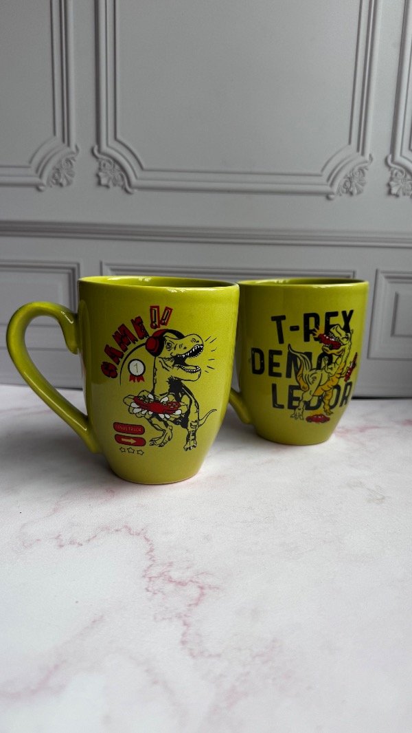 Producto - Taza bombe verde - DINOSAURIOS - 0