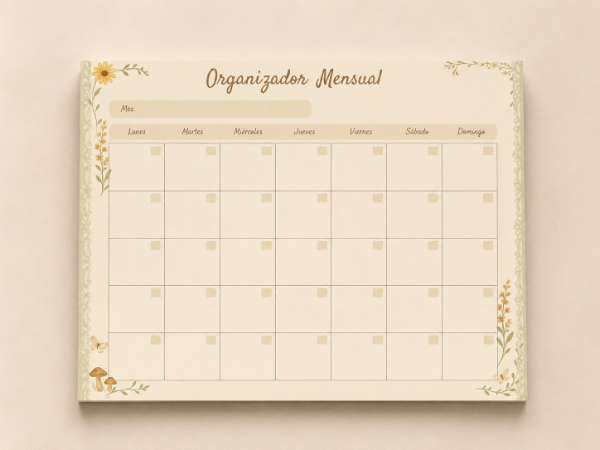 Producto - Calendario Mensual