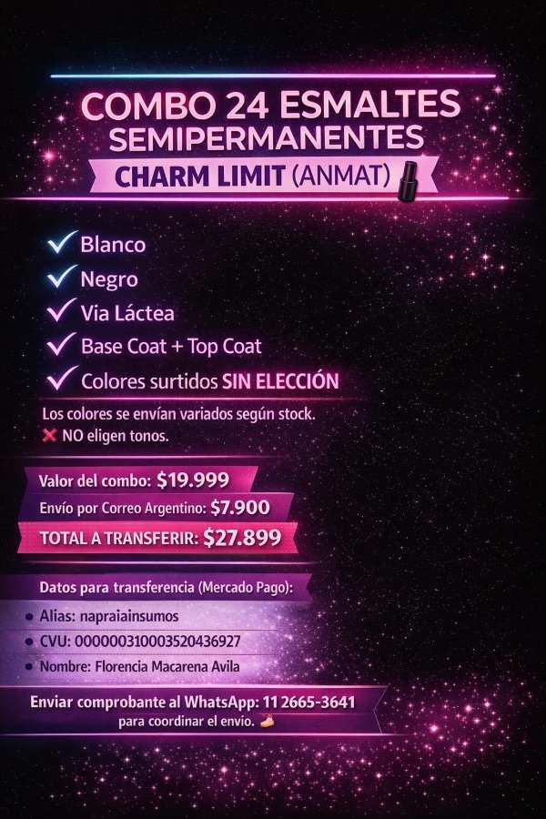 Producto - Mystery box x24 charmlimit