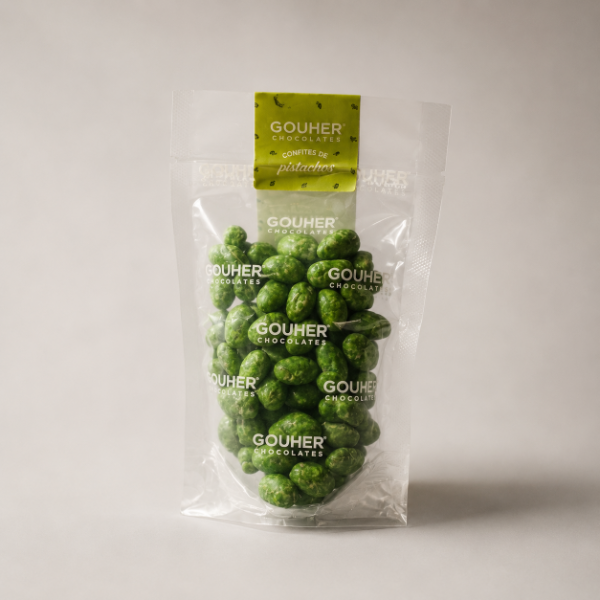 Producto - Pistacho bañados en chocolate con leche