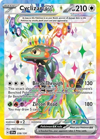 Producto - Cyclizar ex - 228/191 - Surging Sparks - Holo