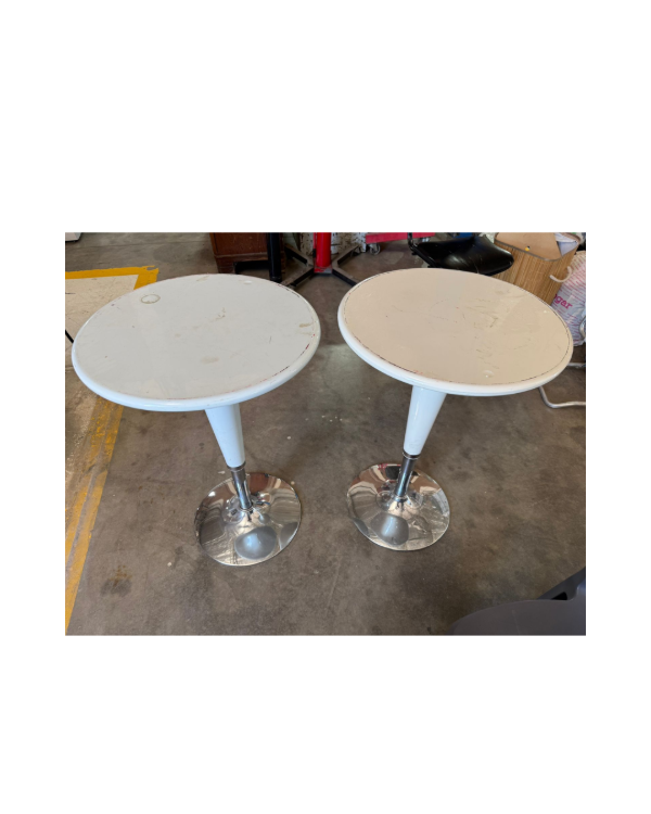 Producto - Mesa cóctel regulable en altura	/ 74 a 90x60