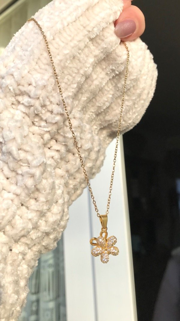 Producto - Collar Daisy gold (giratorio)