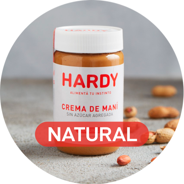 Producto - Crema de maní Natural 380 gramos Hardy