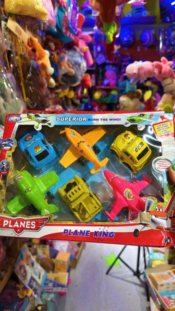 Producto - AVIONETA CARS X 6 PERSONAJES