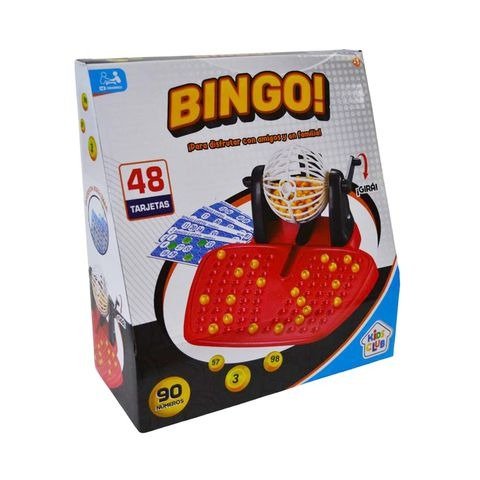 Producto - JUEGO BINGO CON BOLILLERO EN CAJA 22X23X9.5CM