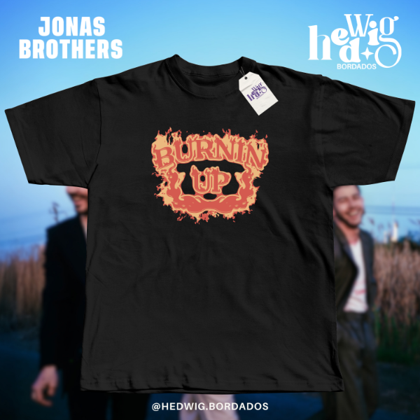 Producto - Remera Burnin Up JONAS BROTHERS - DTF