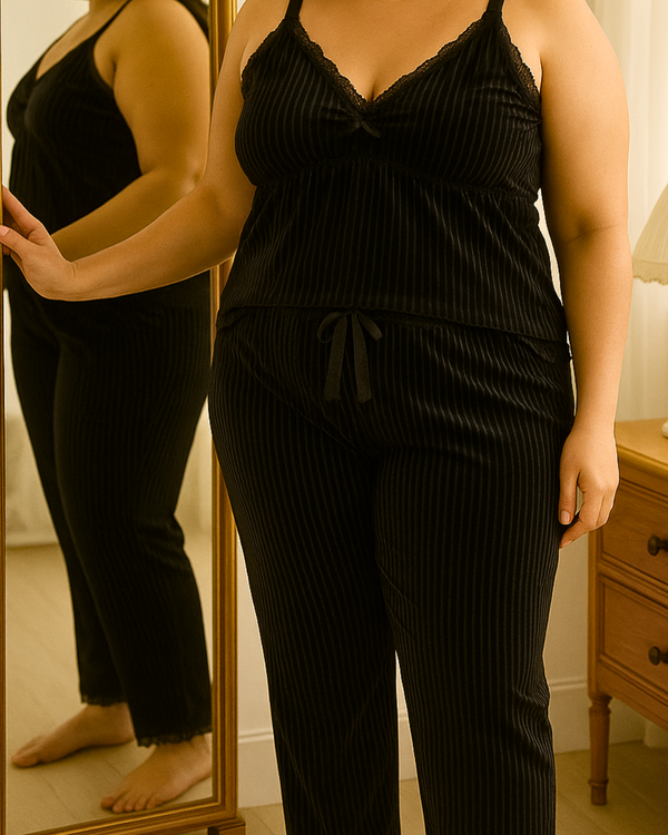 Producto - PIJAMA ENOLA NEGRO
