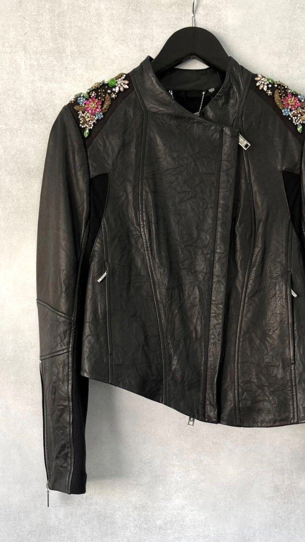 Producto - Campera cuero de oveja Ginebra T2