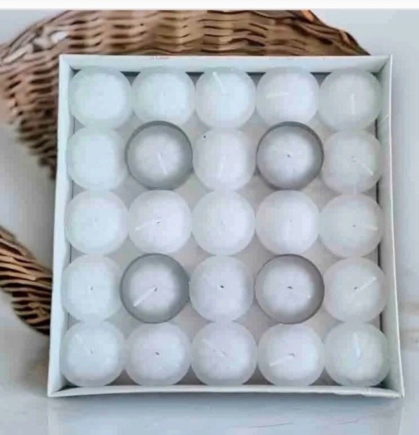 Producto - Velas de noche x 50 blancas x 1