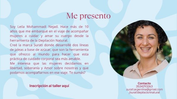 Producto - Taller Depilación Consciente - 5
