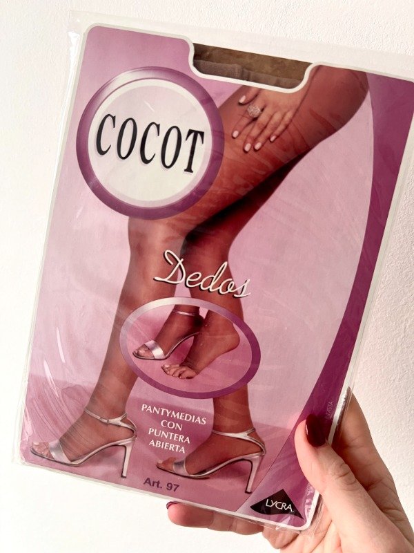 Producto - Panty con puntera abierta
