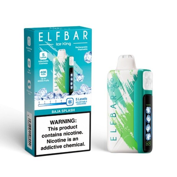 Producto - ELFBAR ICE KING 40000 PUFF BAJA SPLASH (FRUTAS TROPICALES Y CÍTRICOS) 50MG