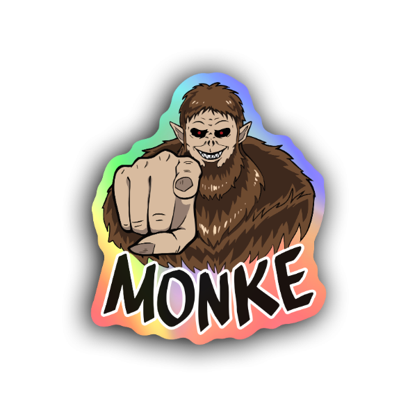 Producto - monke AOT - holografico
