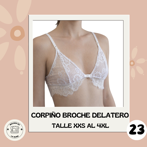 Producto - Corpiño Broche Delantero