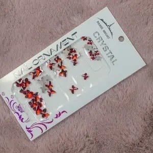 Producto - STRAS CRISTAL PARIS NIGHT ROJO MARIPOSA