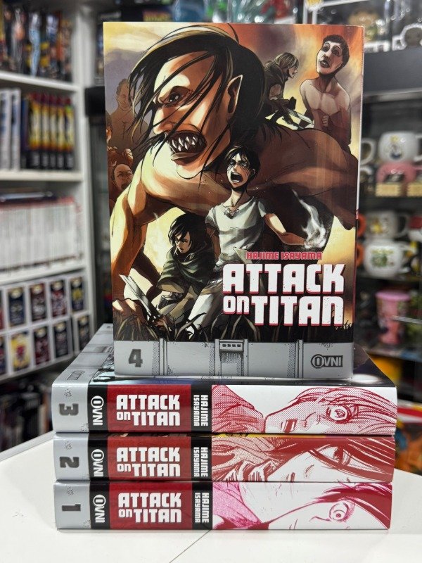 Producto - Attack On Titan Ed. Deluxe 1 al 4