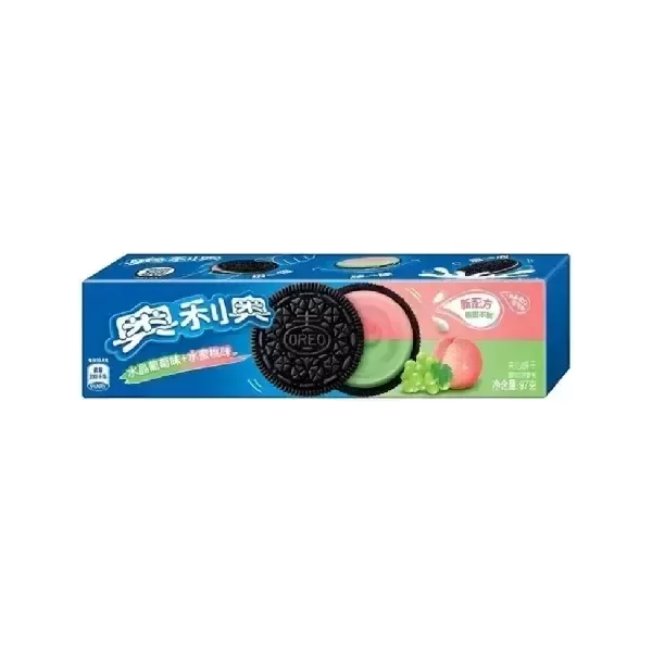 Producto - Oreo China Uva-Durazno 97gr