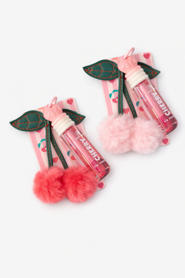 Producto - Lip Gloss Con llavero cherry